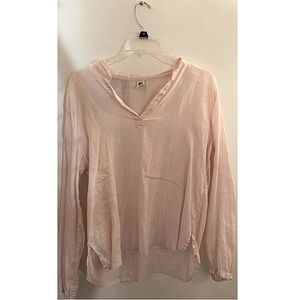 GAP || Long Sleeve Pink Shirt